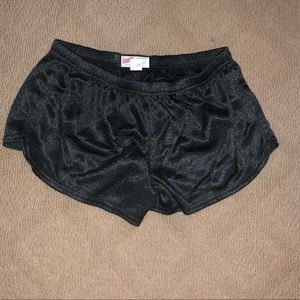 Kids Soffe Mesh Black Shorts